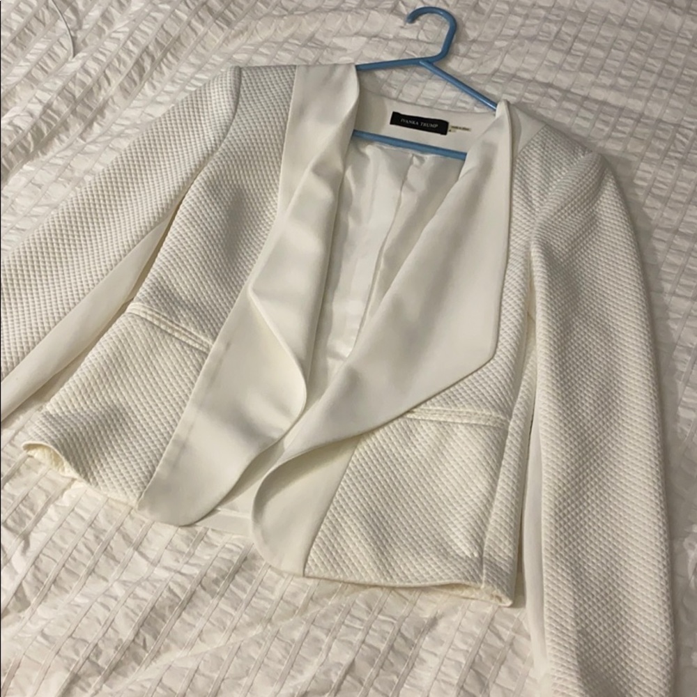 Ivanka Trump White Blazer